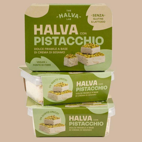 halva con pistacchio