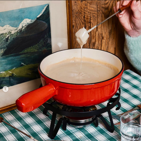 La Fondue Vegan - Fonduta vegana - New Roots