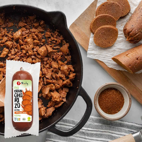 Salsiccia Chorizo Bio vegetale - Wheaty