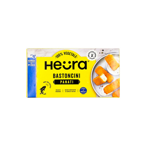 Bastoncini di pesce vegano panati - Heura