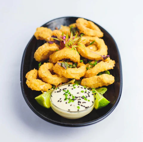 Calamari impanati (Kalamariz) - Vegan Zeastar