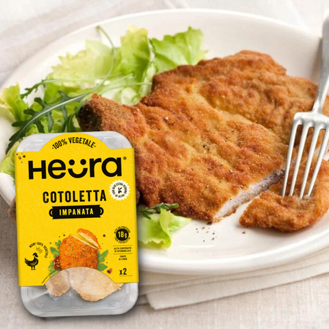 Cotoletta di Pollo Vegan impanata - Heura