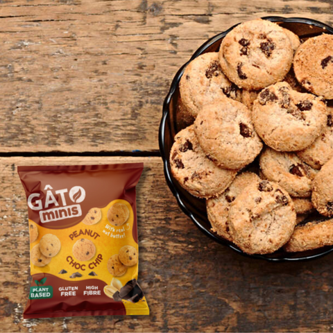 Mini biscotti al burro di arachidi - Gâto