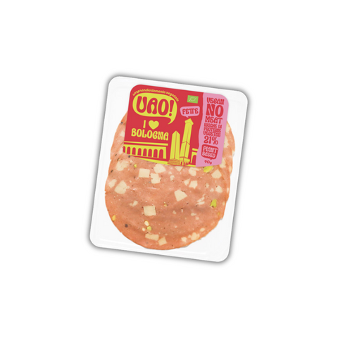 Fette di Mortadella Vegana "I Love Bologna" - UAO!