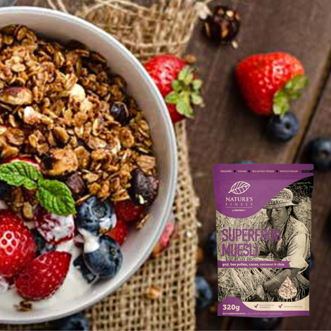 Muesli Superfood Cocco e Bacche di Goji - Nature's