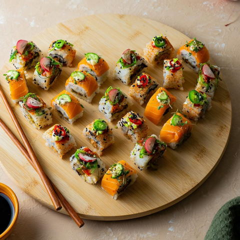 Sushi Roll gusto Salmone - Vegan Zeastar