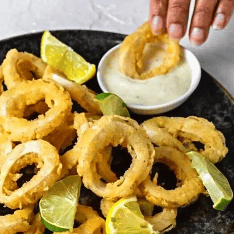 Calamari impanati (Kalamariz) - Vegan Zeastar