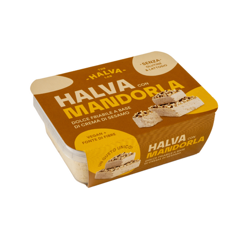 halva con mandorla