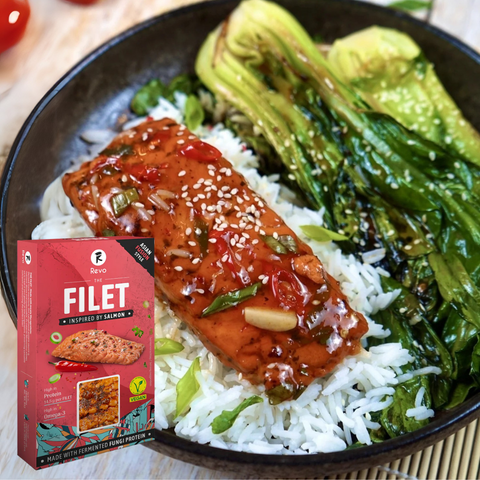 Filetto di Salmone vegan Asian Fusion Style - Revo