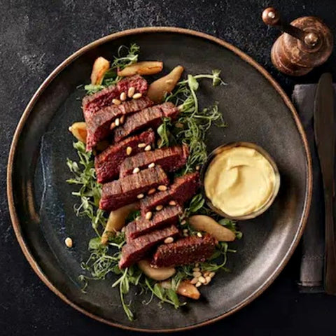 Bistecca stampata in 3D - Beef Flank - Redefine Meat