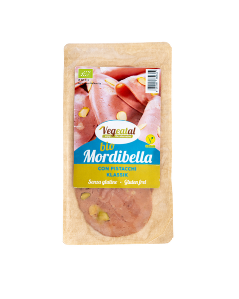 Mortadella Vegana con pistacchi - Mordibella Vegeatal