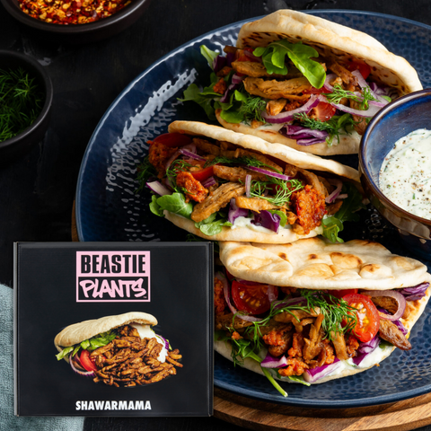 Shawarmama Vegan Pulled - Beastie Plants