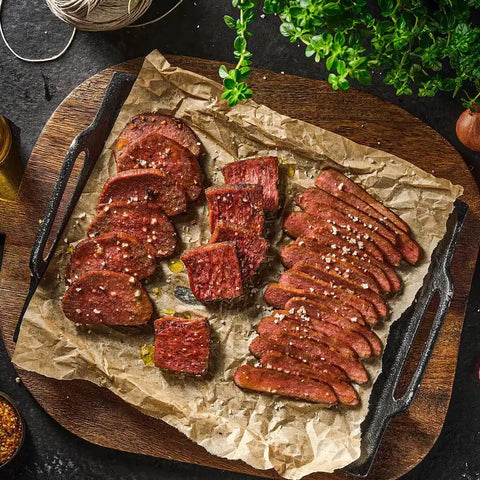 Bistecca stampata in 3D - Beef Flank - Redefine Meat
