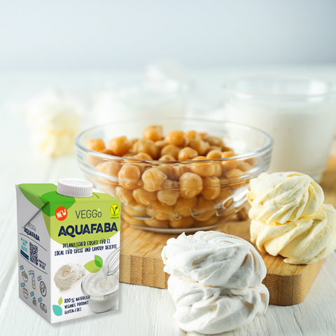 Aquafaba - Sostituto vegano dell'uovo - Veggò