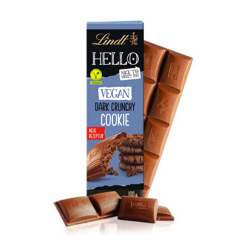 Tavoletta di cioccolato con biscotto croccante dark - Lindt Hello