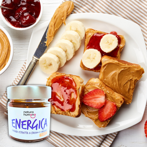Energica con carruba e arachidi crunchy - Natura Humana