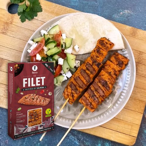 Filetto di Salmone vegan BBQ Style - Revo