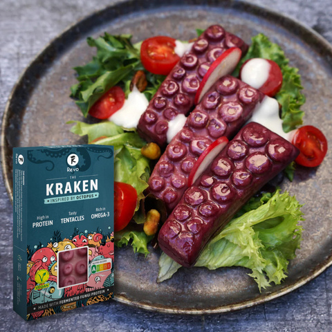 Kraken 3D - Polpo vegano - Revo