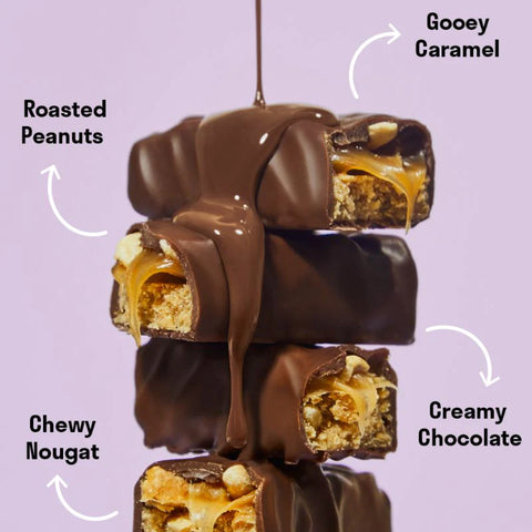 M:lk ® Choc Peanut caramel bar - LoveRaw
