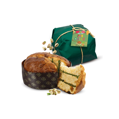 Pandolce Vegano con crema Pistacchio - Sapore di Sole