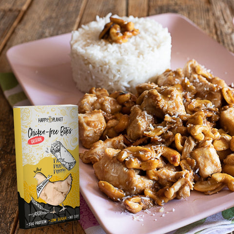 Bocconcini di pollo vegano - HappyVplanet