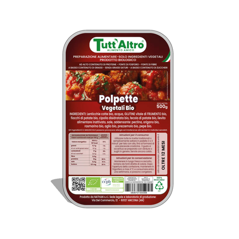 Polpette vegetali - Tutt'Altro