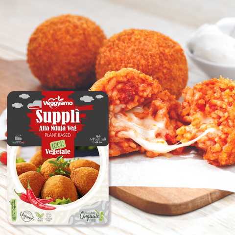 Supplì alla Nduja Vegano - Veggyamo