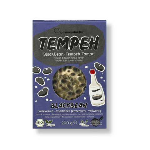 Tempeh di Fagioli Neri al Tamari - Tempehmanufaktur