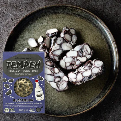 Tempeh di Fagioli Neri al Tamari - Tempehmanufaktur
