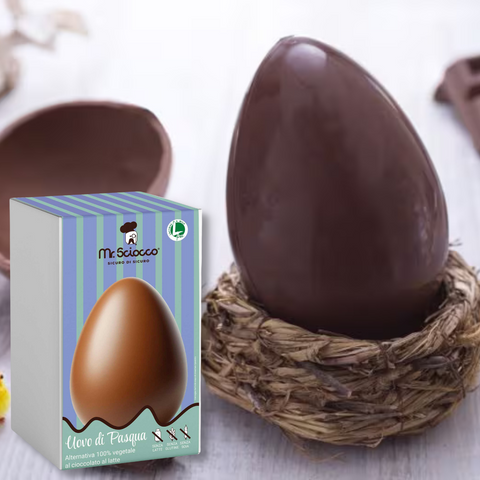Uovo di Pasqua Vegan al cioccolato al latte - Mr Sciocco