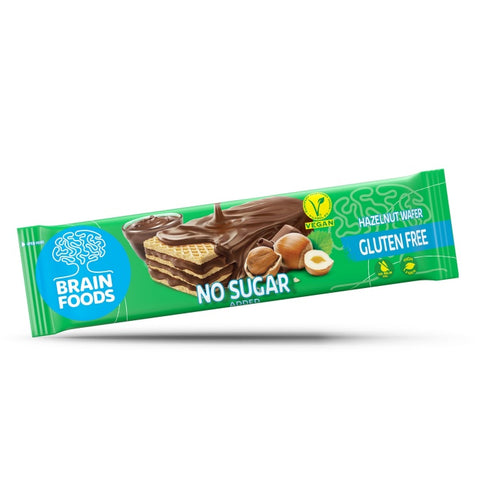 Wafer alle Nocciole Senza Glutine - Brain Foods